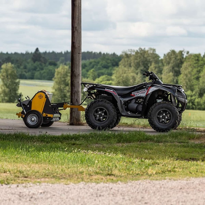 Elektro-Quad-Mulcher