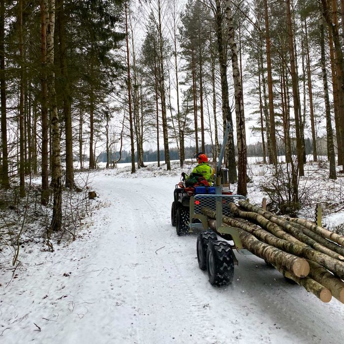 Kipp- und Forstanhänger ATV PRO, Tower2+