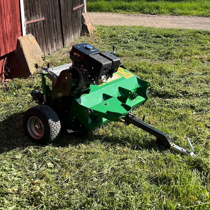 Quad-Mulcher mit Klappe, 1,2 m, 15 PS