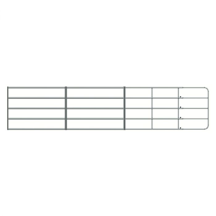 Ausziehbares Weidepanel 4,50  - 5,45 m, Kombi Flex
