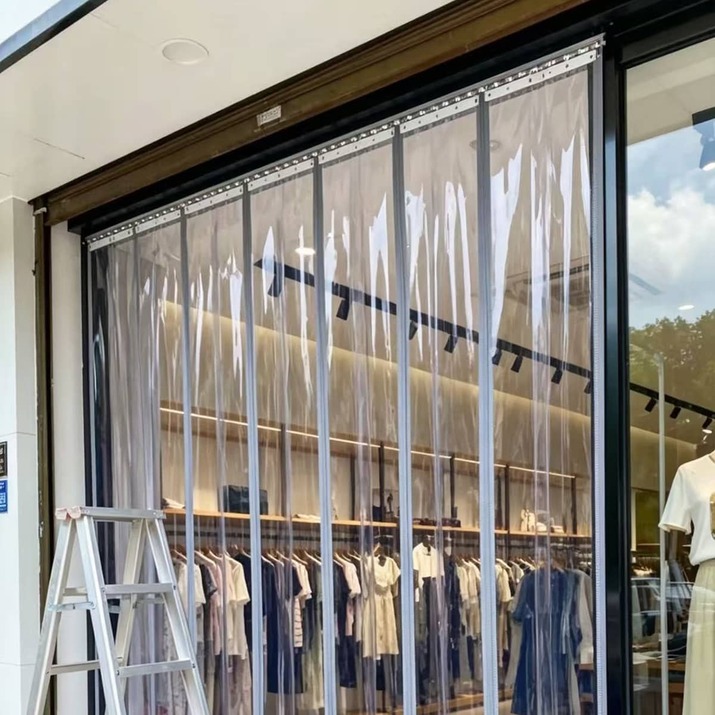 Schiene für PVC-Streifenvorhang 1,25 m