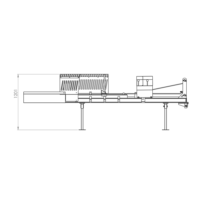 Holzspalter mit Traktorantrieb, 7 t, 110 cm