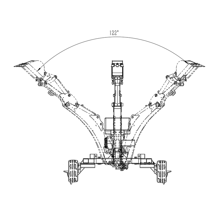 Anbaubagger für Quad