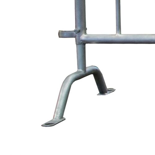 Y-Fuß für Sicherheitsarbeitszaun 2,9 m aus Aluminium