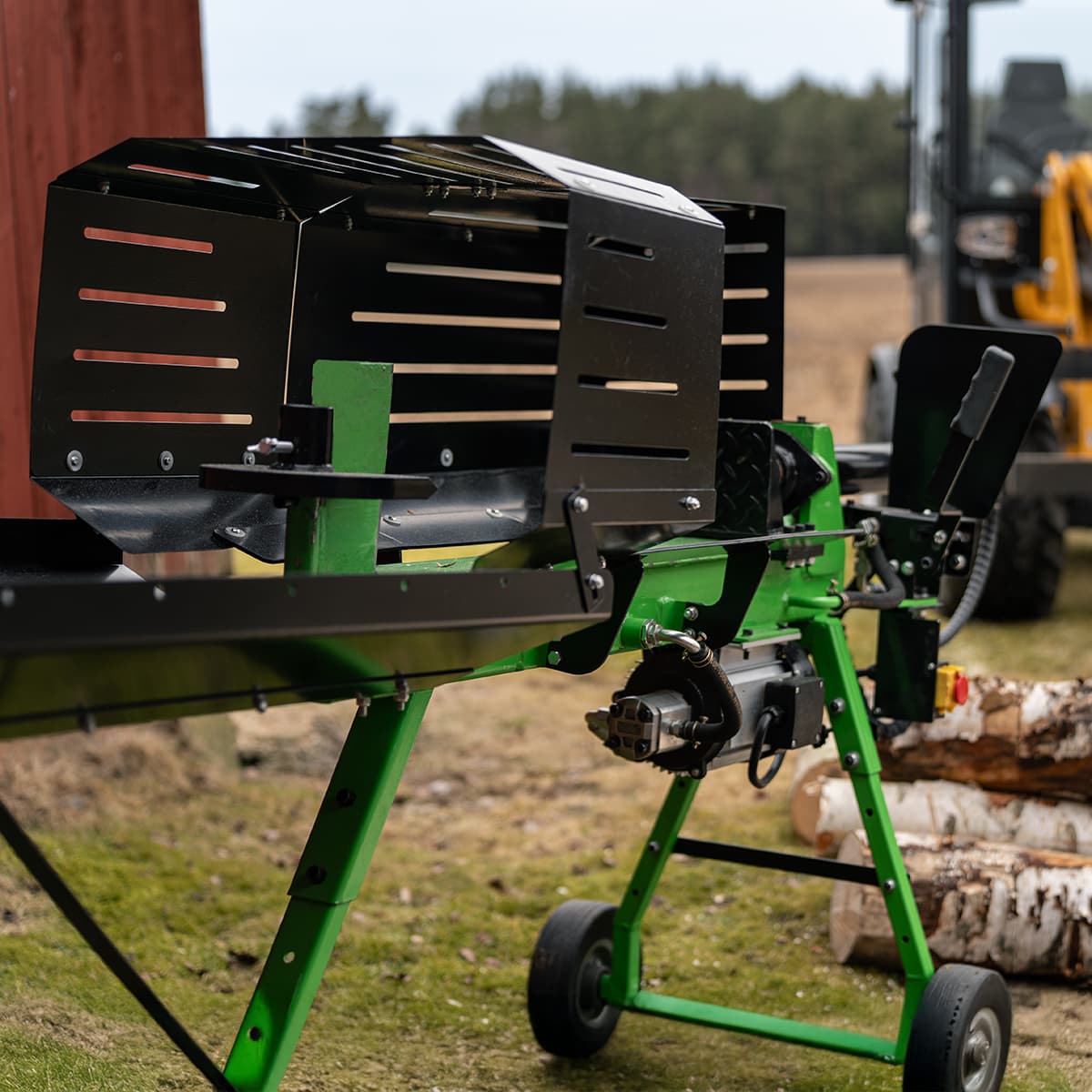 Holzspalter mit Elektroantrieb, 7 t, 70 cm