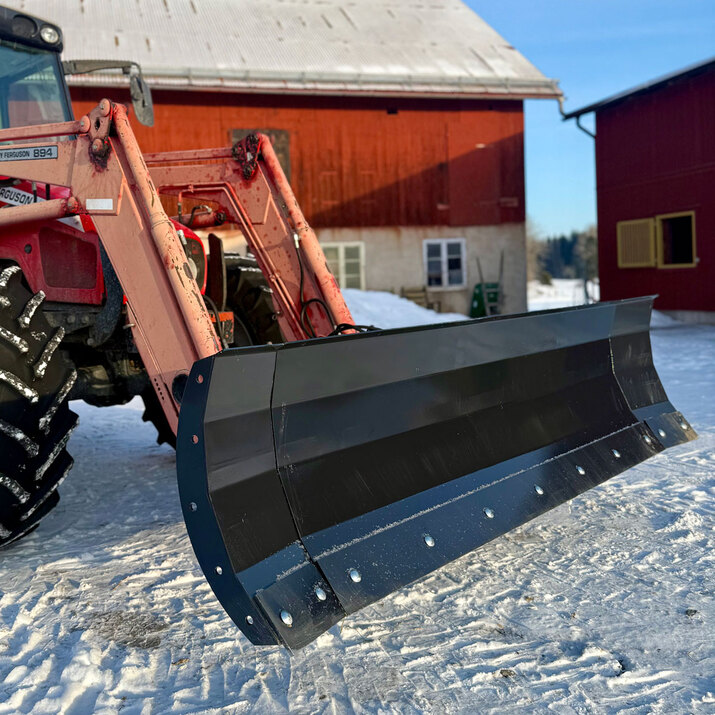 Schneeschild 2,5 m, mit verschraubter kleine BM-Aufnahme