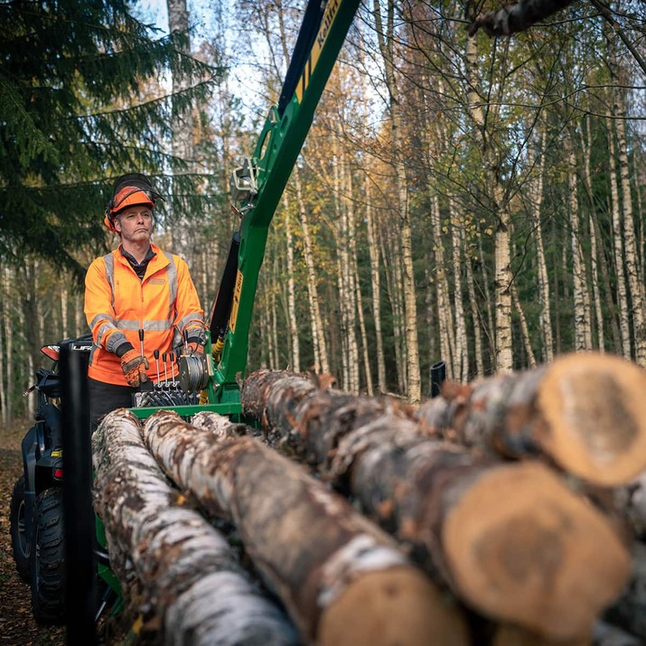 Forstanhänger Quad FT42DFR-2T
