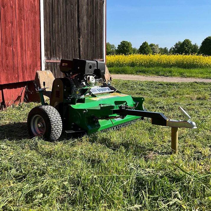 Quad-Mulcher mit Klappe, 1,2 m, 15 PS