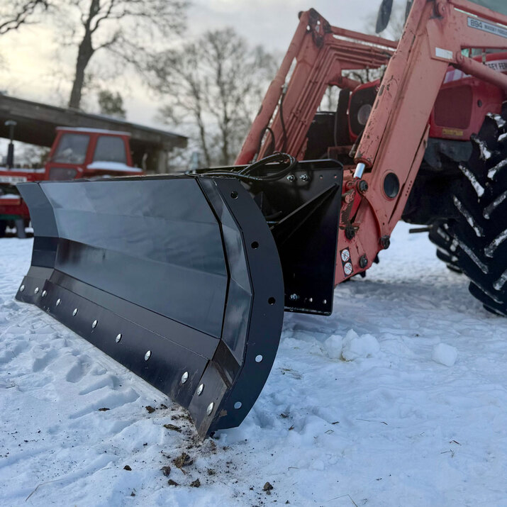 Schneeschild 2,5 m, mit verschraubter kleine BM-Aufnahme