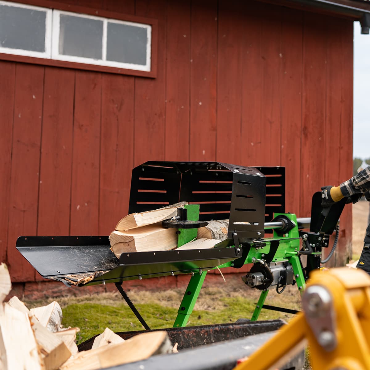 Holzspalter mit Elektroantrieb, 7 t, 70 cm