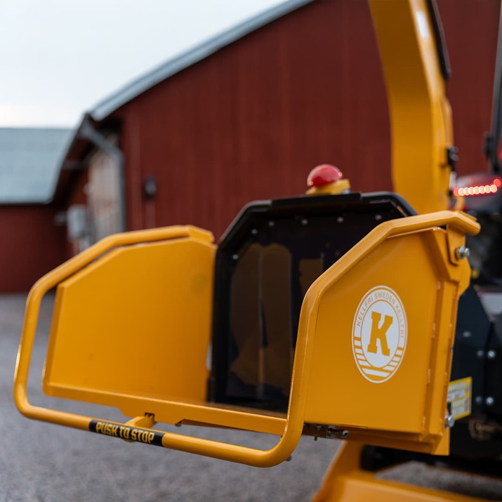 Häcksler 150, mit Antistress hydraulische Zuführung