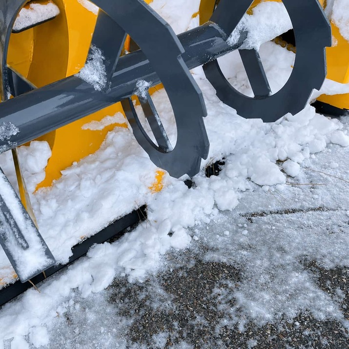 Schneefräse hydraulisch 1,5 m, mit verschraubter Trimaaufnahme
