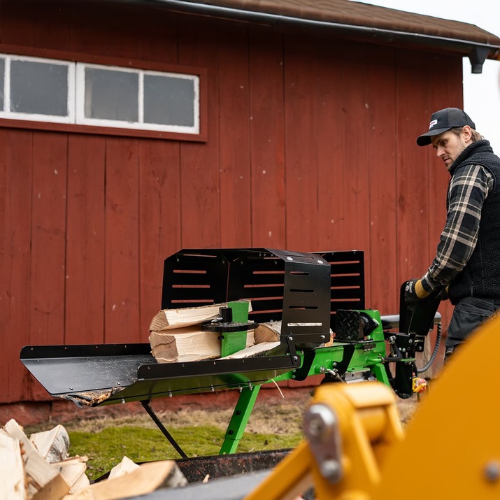 Holzspalter mit Elektroantrieb, 7 t, 70 cm