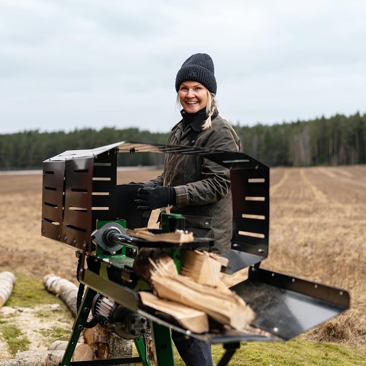 Holzspalter mit Elektroantrieb, 7 t, 50 cm