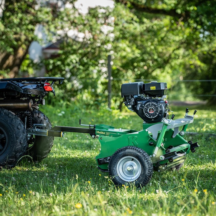 Quad-Mulcher mit Klappe, 1,2 m, 15 PS