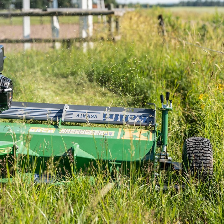 Quad-Mulcher mit Klappe, 1,2 m, 15 PS