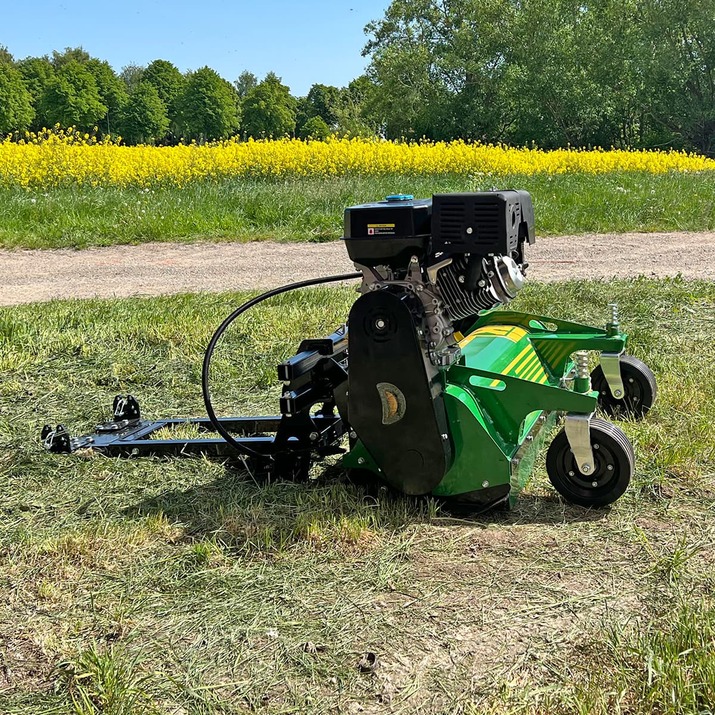 Quad-Mulcher, frontmontiert