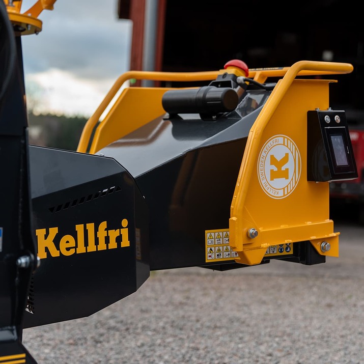 Häcksler 150, mit Antistress hydraulische Zuführung