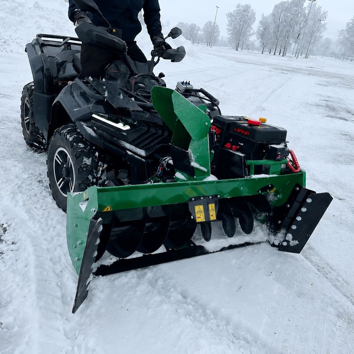 Schneefräse für Quad 1,3 m