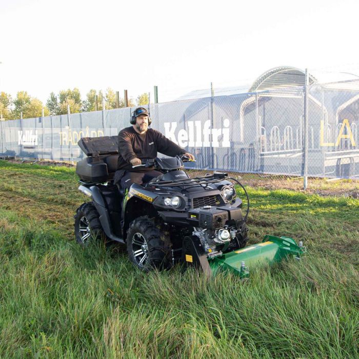 Quad-Mulcher, frontmontiert