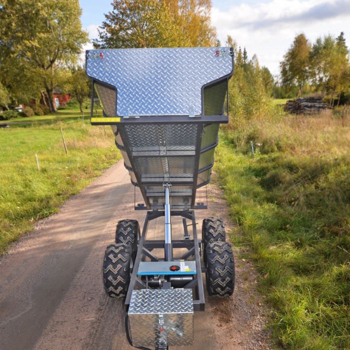 Kippanhänger Quad 1420 kg mit elektrohydraulischer Kippfunktion