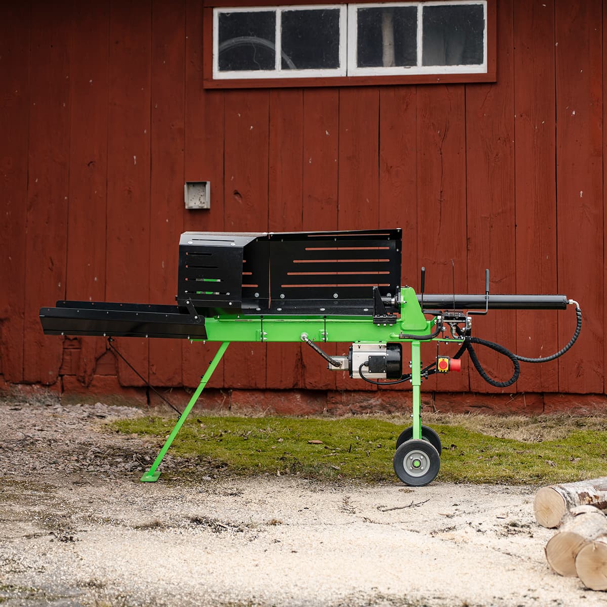 Holzspalter mit Elektroantrieb, 7 t, 70 cm