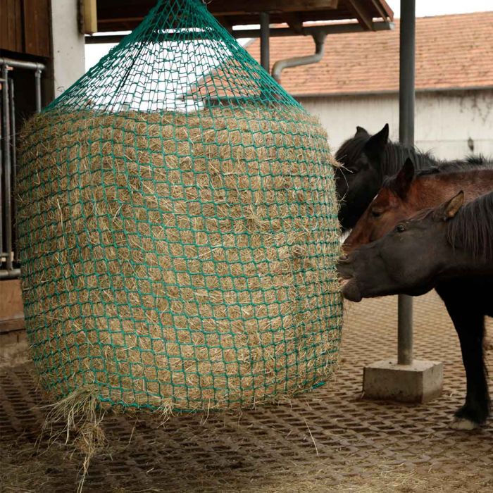 Heunetz für Rundballen, zum Aufhängen, SlowFeeder