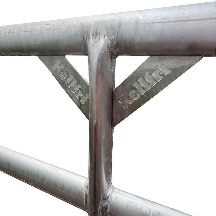 Fanggitter aus Aluminium mit U -förmigen Füßen