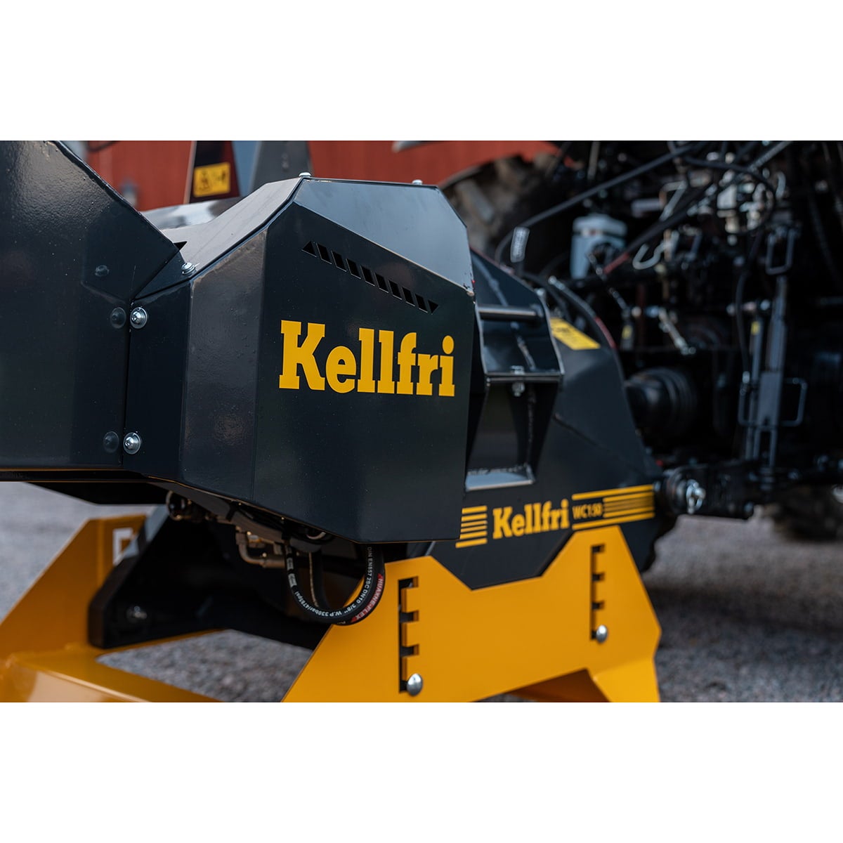 Häcksler 150, mit Antistress hydraulische Zuführung