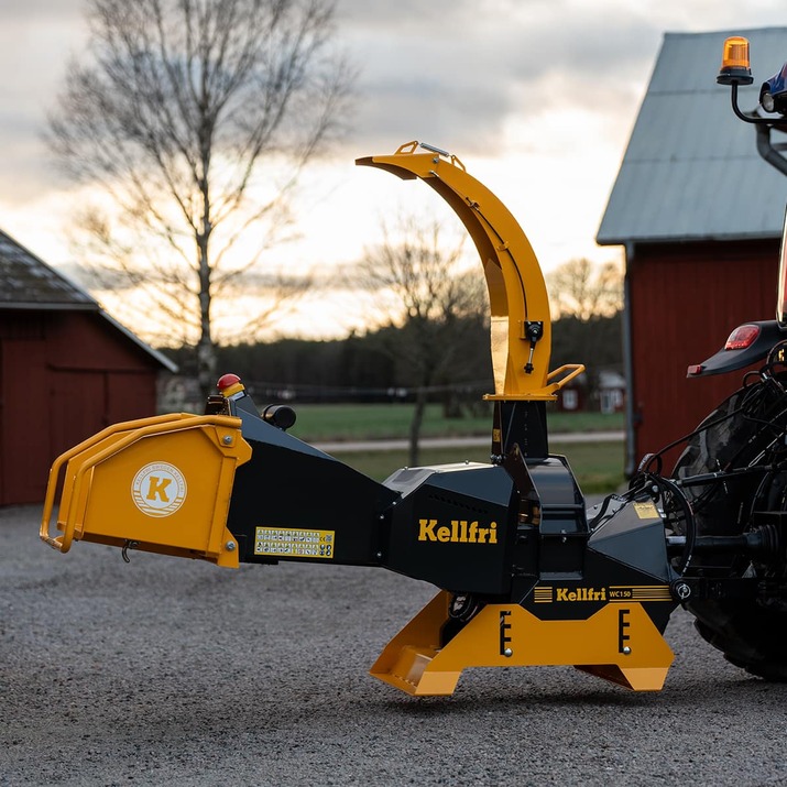 Häcksler 150, mit Antistress hydraulische Zuführung