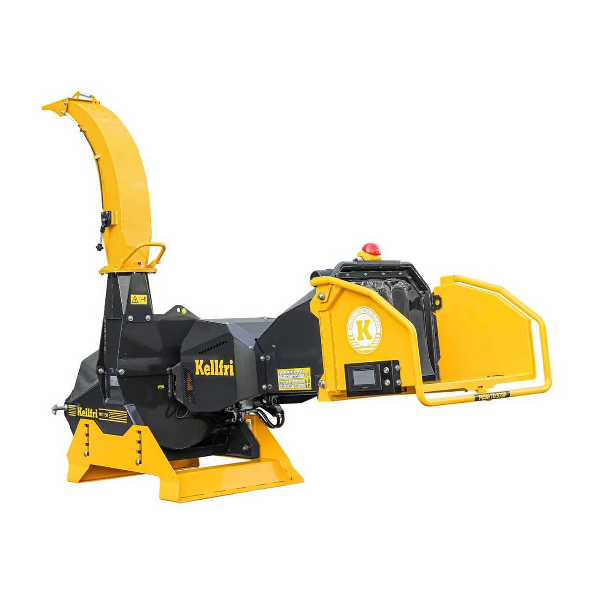 Häcksler 150, mit Antistress hydraulische Zuführung