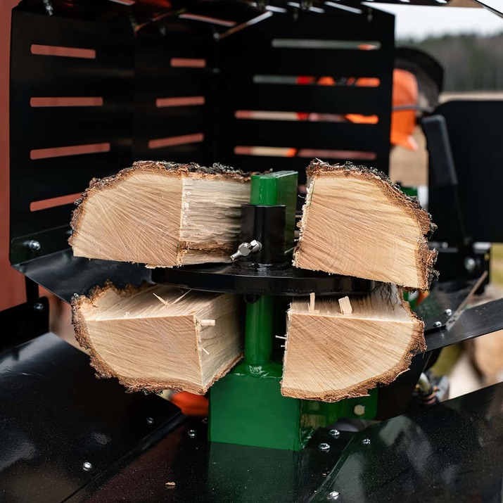 Holzspalter mit Elektroantrieb, 7 t, 50 cm