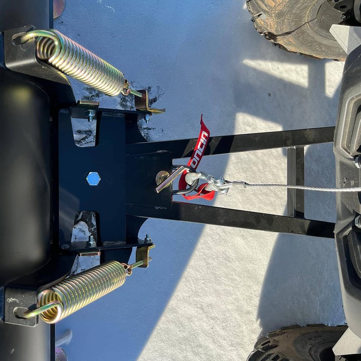 Schneeräumschild Quad