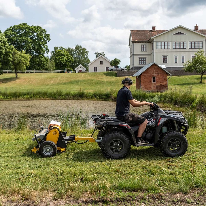 Elektro-Quad-Mulcher