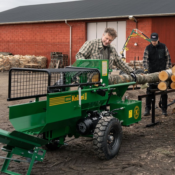 Holzschneidspalter mit Elektro antrieb